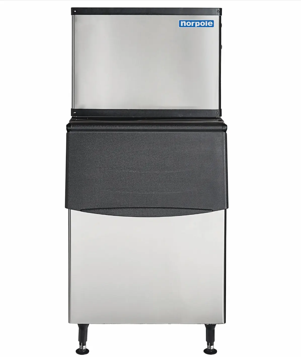 Magic Chef 350 LBS. FREESTANDING COMMERCIAL ICE MAKER IN STAINLESS STEEL WITH BIN