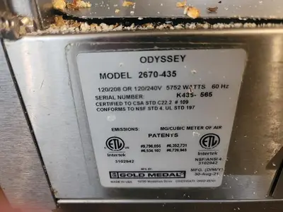 Gold Medal Odyssey 32 ounce Oil Popcorn Popper