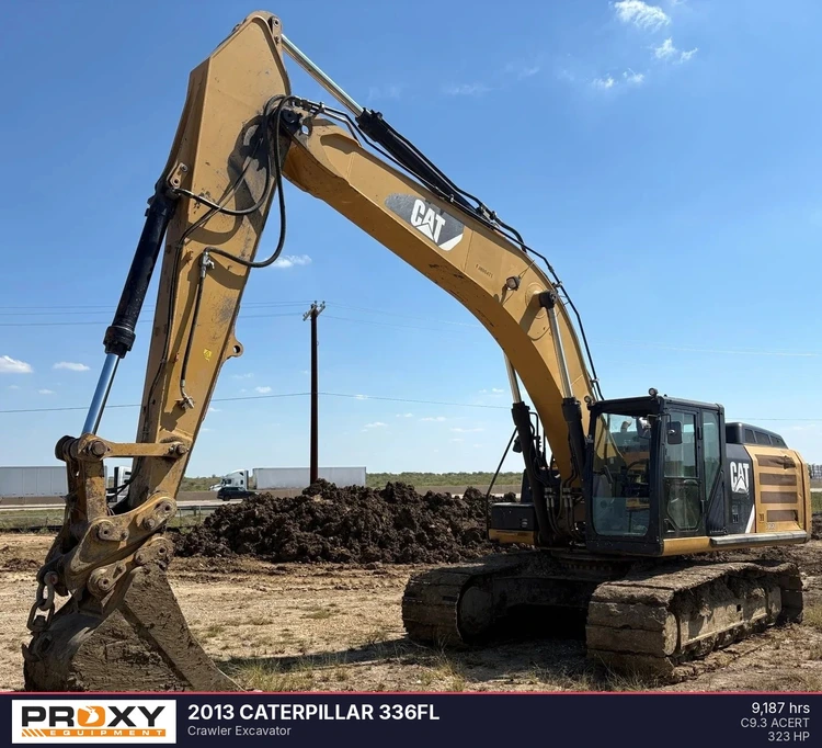 Used 2013 CATERPILLAR 336FL Excavators Texas US | Proxy Equipment #1519335