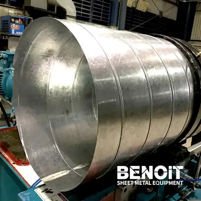 Bravo TF360 Spiral Duct Forming Machine