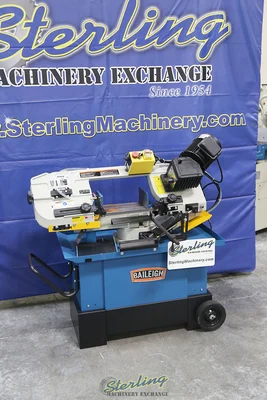 New | in-Stock BAILEIGH BS-712MS Horizontal Band Saws California US | Sterling Machinery Exchange #1465889