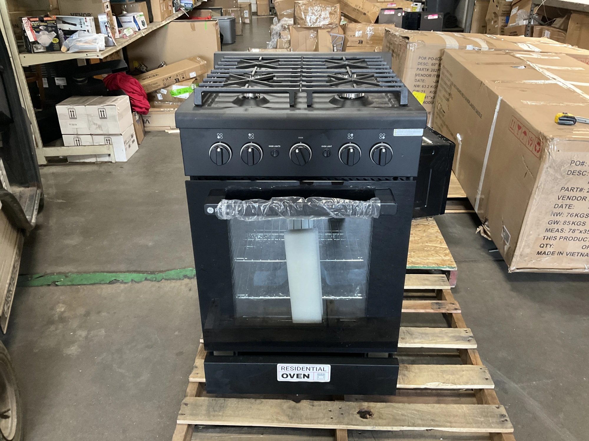 Used GENERAL ELECTRIC PLS624DT3BB Gas Cooking Equipment Michigan US | Miedema Asset Management Group #1415025