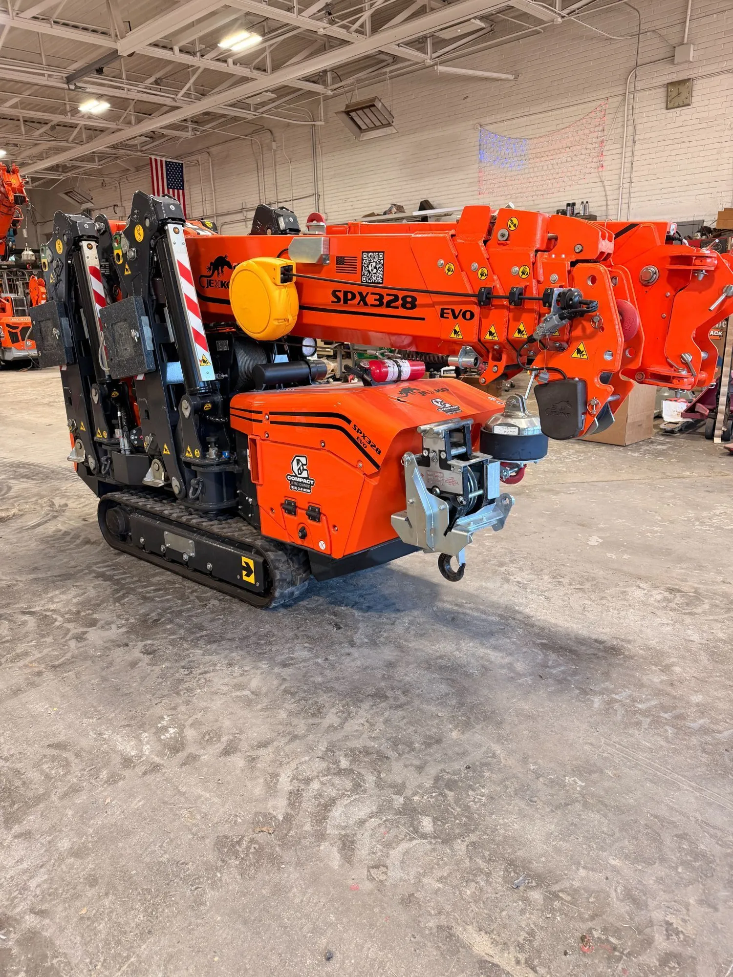 Used JEKKO 328EVO Crawler Cranes Pennsylvania US | Compact Lifting Equipment #1512628