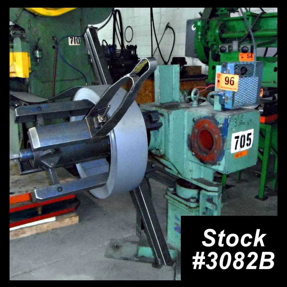 3,000 Lb. x 36″ CUSTOM Single Uncoiler