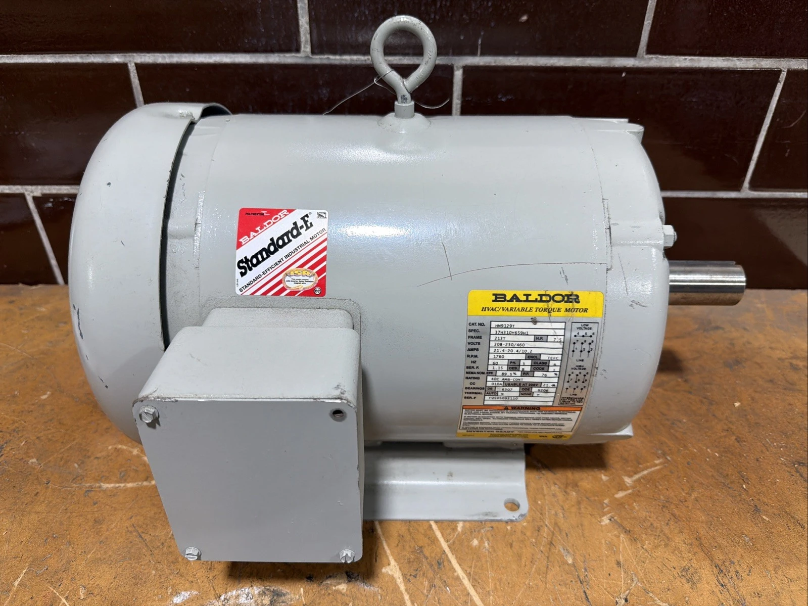 NEW Baldor HM9129T