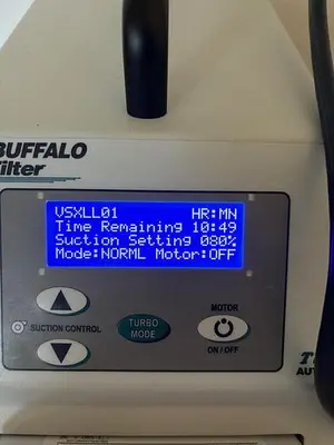 Used 2014 BUFFALO FILTER PLUMSAFE WHISPER TURBO SMOKE EVACUATION UNIT Fume Extractors Minnesota US | Midwest Medical #1467835