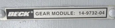 NEW BECK 14-9732-04 GEAR MODULE 14973204, 14968207