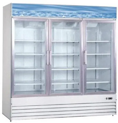 3 DOOR UPRIGHT DISPLAY FREEZER