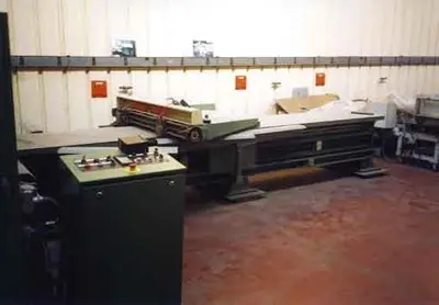 USED FRONT GAUGE FOR SHEARS CNC
