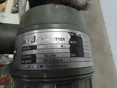 3" Flanged Pipe, Valve Control Station, Process Piping Bypass Valve
