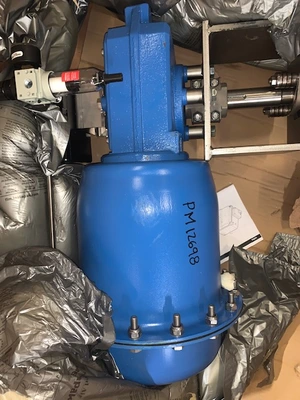 10" Jamesbury V-Ball Valve Air Operated Stainless New Storeroom Spare