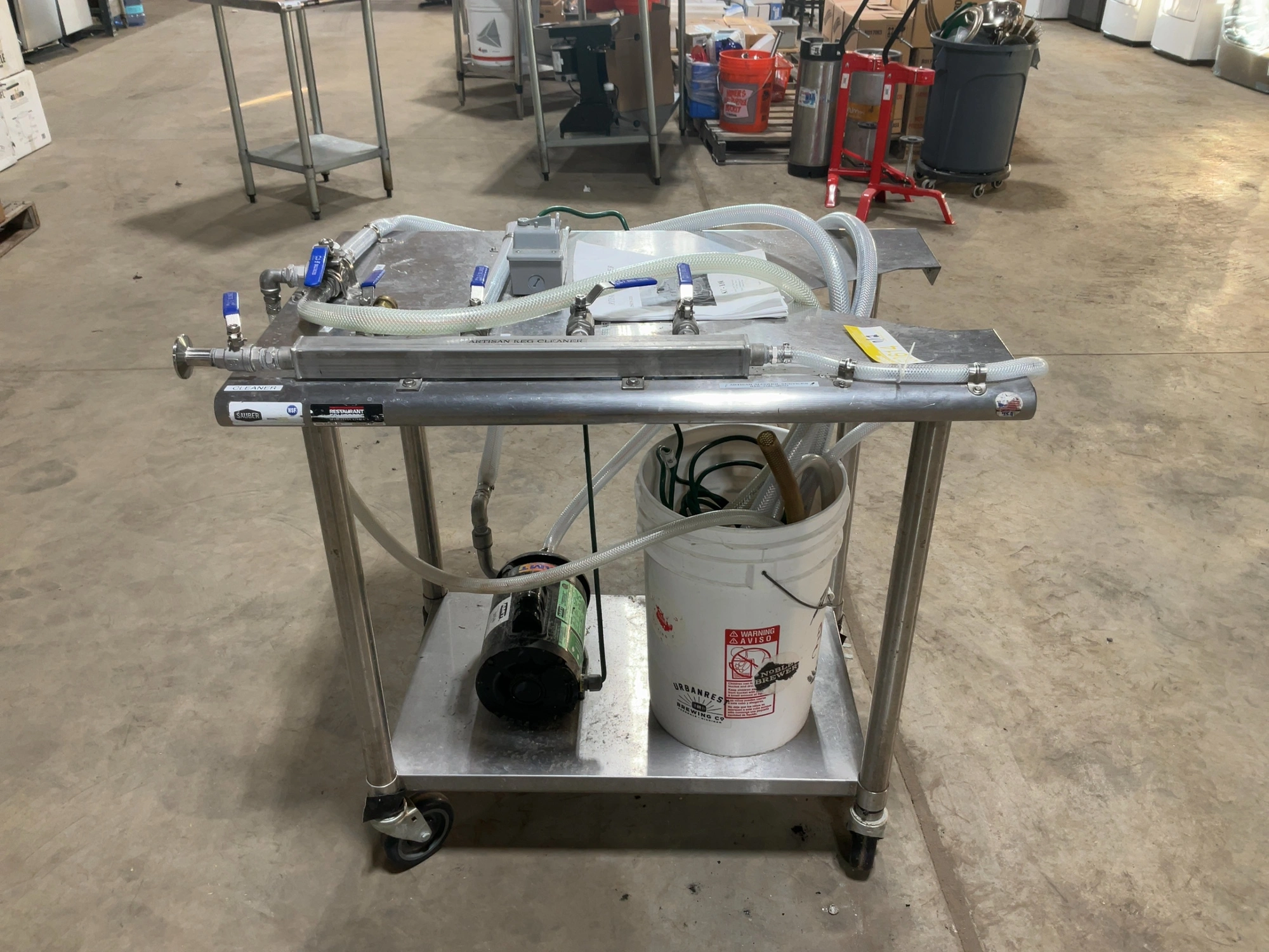 Used ARTISAN KC-1000 KEG CLEANER Beer Equipment Michigan US | Miedema Asset Management Group #1580100