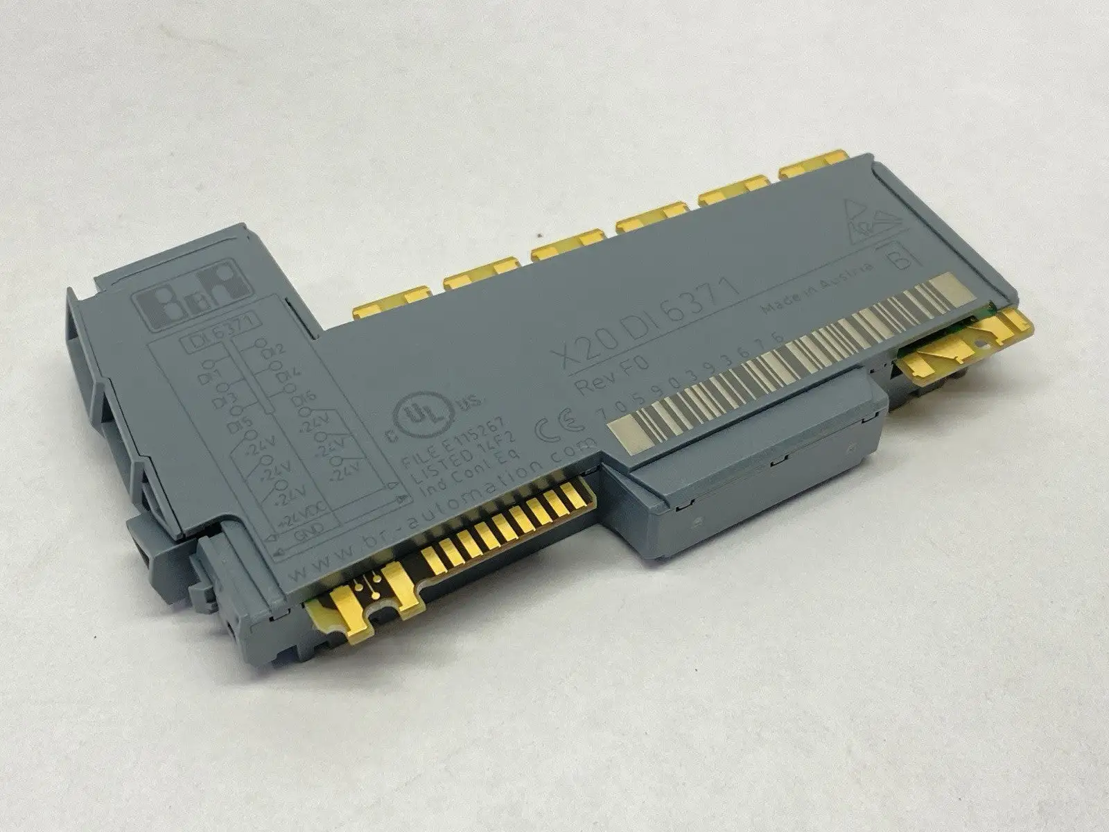 New | in-Stock B&R INDUSTRIAL REV F0 6-DIGITAL INPUT MODULE 24VDC PLC Input & Output | Maverick Industrial Sales #1104686
