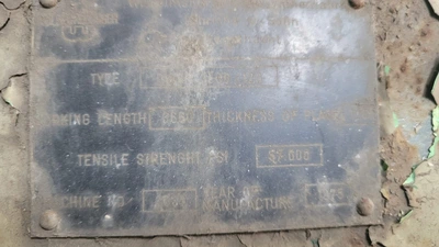 1974 WILHELMSBURGER DWVH3660 120 PLATE ROLL Rolls-Plate and Sheet | Asset Exchange Corporation (15)