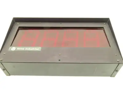 Vorne Ind. 77/712-0-L-4 Digit Counter Digital 4 Digit Module LED Display