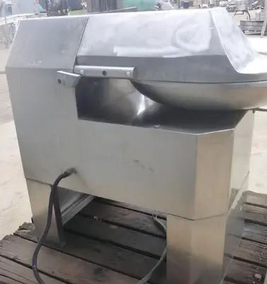 Chopper, Bowl, S/st, 28" Dia, Hinged Cover, 208V, #S734625