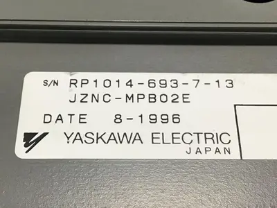 USED YASKAWA ELECTRIC JZNC-MPB02E