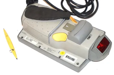 USED SYMBOL TECHNOLOGIES / SKF PPT4600-SOH20201 HANDHELD TOUCHSCREEN BARCODE SCANNER
