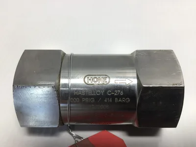 Hoke CVHF6H14S Hastlelloy C-276 Check Valve Stainless Steel