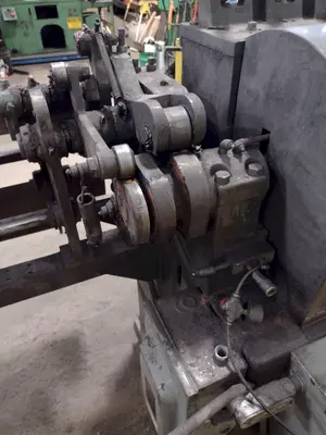 3/8" LEWIS MODEL #8CV WIRE STRAIGHTEN & CUT MACHINE: STOCK 16181