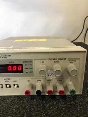 AGILENT E3630A  TRIPLE OUTPUT DC POWER SUPPLY