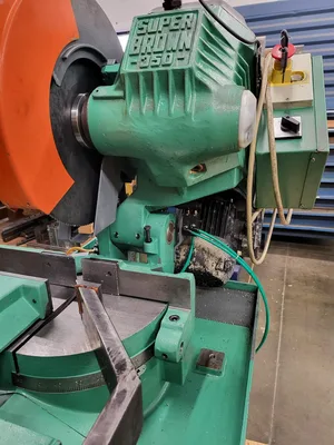 Pedrazzoli Super Brown 350/60 MP Manual Circular Cold Saw