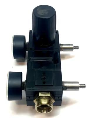 Used Knapp Air Pressure Regulator Modular Inline Assembly Air Pressure Regulators Michigan US | Maverick Industrial Sales #1394279