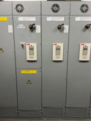 Modan 3000 VFD MCC, 600V, 3-Ph, 1200A, 15 Sections