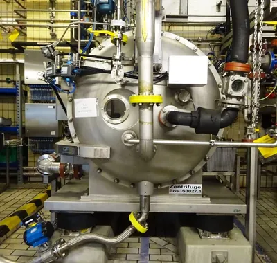 (2) GFT H-10 peeler centrifuges, 316L SS.