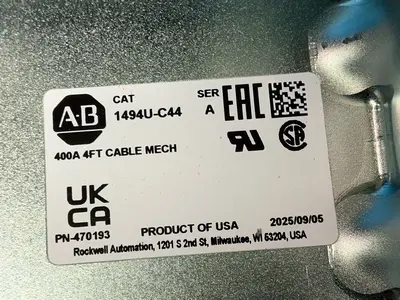 Used 2025 ALLENBRADLEY 1494UC44 Disconnects Ohio US | HGR 24 #1463399