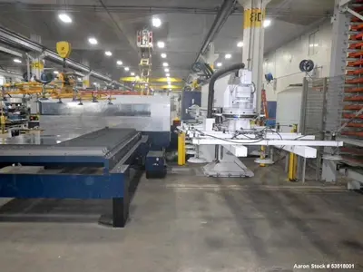 Used Trumpf Trulaser 3040 CO2 Laser – 4000W | 4000mm x 2000mm | LoadMaster Automation | Built 2016