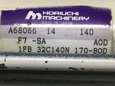 USED HORIUCHI MACHINERY F7-SA1FB32C140N170BOD