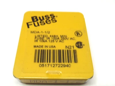 USED BUSSMANN FUSE
