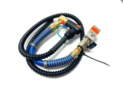 Used EXAIR ION AIR JET W/ STAY SET FLEXIBLE HOSE & MAG BASE Hoses | Maverick Industrial Sales #1108967