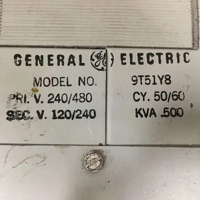 USED GENERAL ELECTRIC / GE 9T51Y8