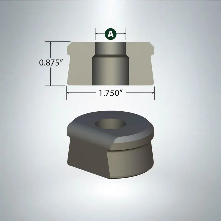 CLEVELAND PUNCH & DIE 0200D040156 Dies | Punch Press and Shear