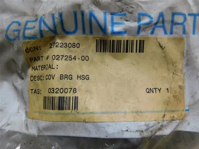 Ingersoll Dresser Pumps 027254-00 Bearing Housing Cover 27223080 New