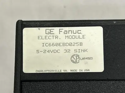 USED GE FANUC IC660EBD025B