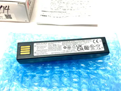 USED KEYENCE LITHIUM ION BATTERY PACK FOR BARCODE READER 2400MAH