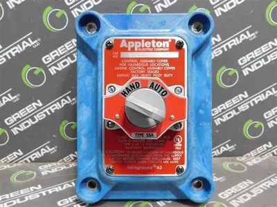 EGS / Appleton N2K12 05/10M Non-Enclosed Instaground Switch Station New