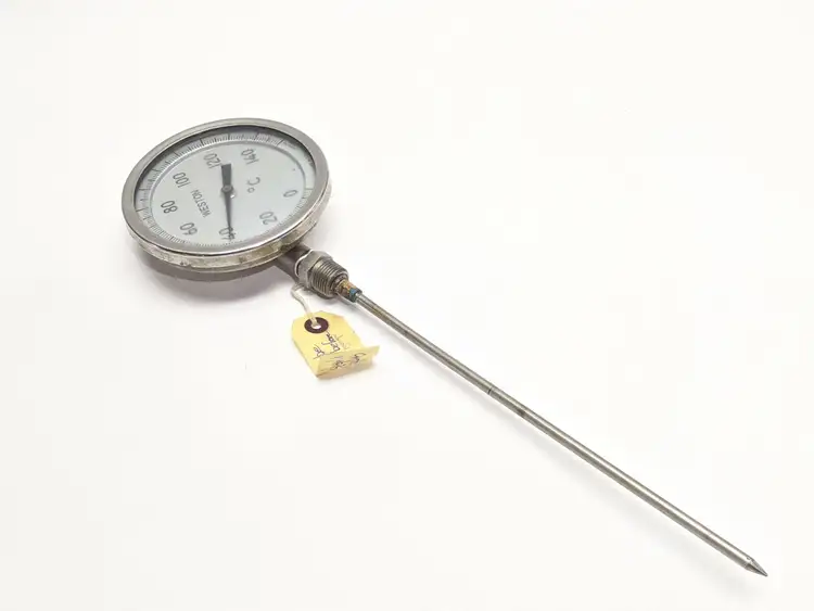 Used WESTON THERMOMETER 0-150 DEGREES CELSIUS NEEDS ADJUSTMENT Misc Industrial Equipment | Maverick Industrial Sales #1103944