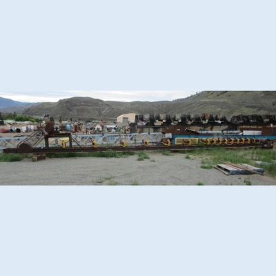 24in Wide x 46.5ft Long Channel Conveyor