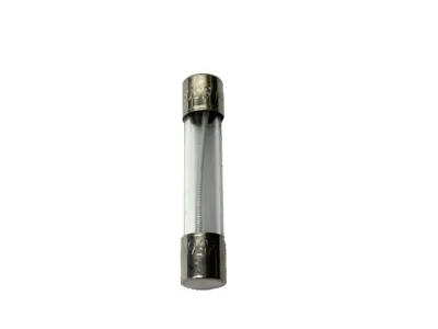 USED BUSSMANN TIME-DELAY GLASS TUBE FUSE 0.5A LOT OF 5