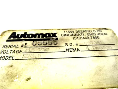 USED AUTOMAX INC. E98.6 ACTUATOR E986