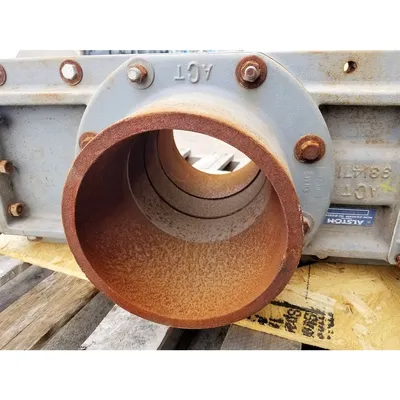 ACT American Control Technology 8" Steel Knife Gate Valve, w/Actuator
