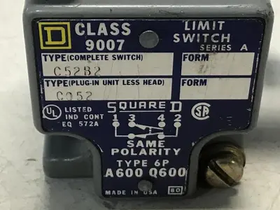 USED SQUARE D 9007-C52B2