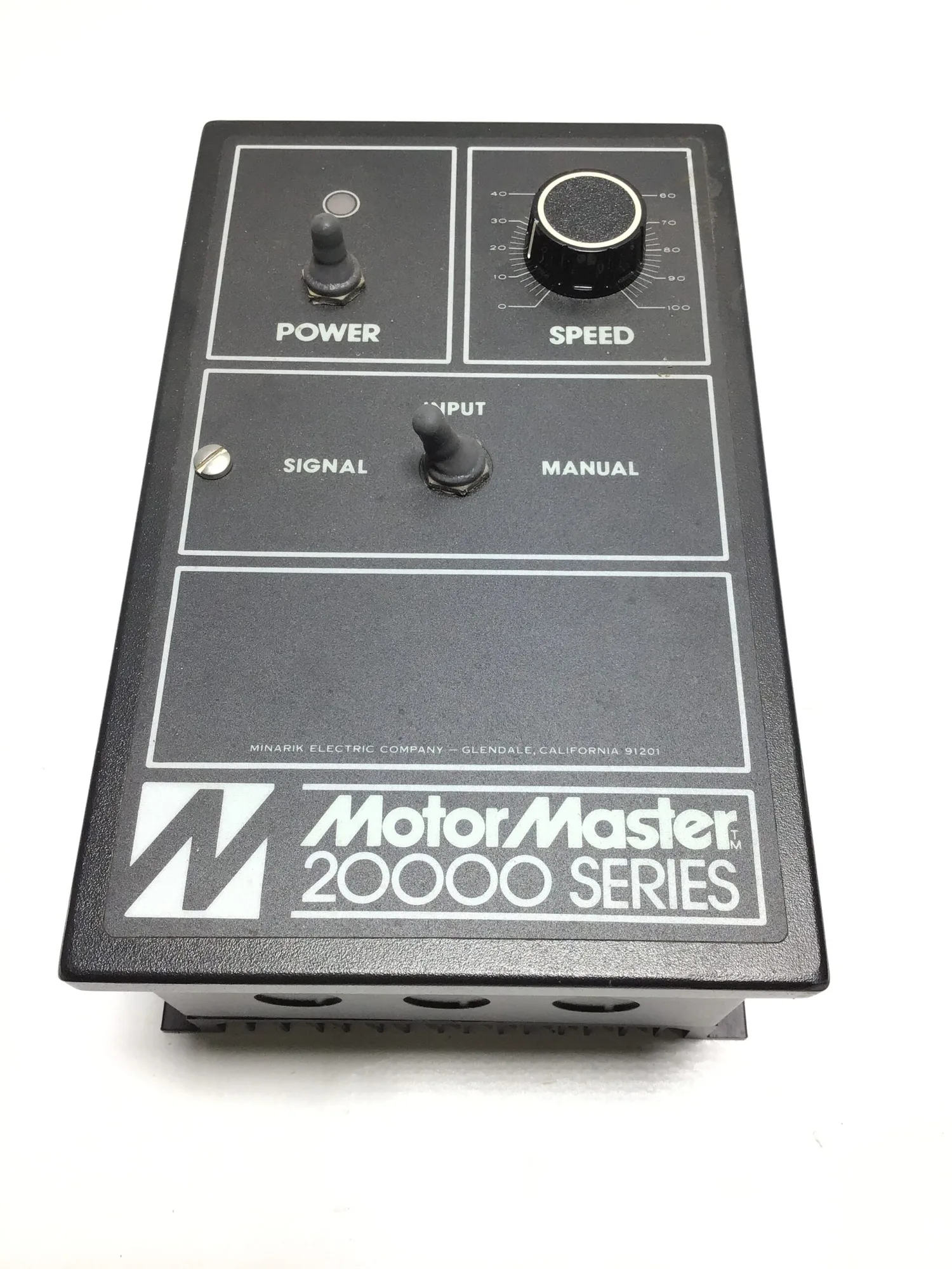 Minarik Motor Master PCM23401A 20000 Series Speed Control DC Drive Input 1PH 10A