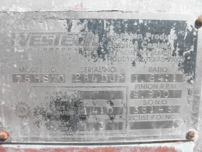 USED WESTERN 75HS70