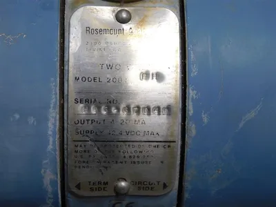 USED ROSEMOUNT ANALYTICAL 2081 PH