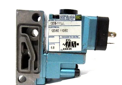 USED MAC VALVES 130B-111JJ SOLENOID VALVE 130B111JJ